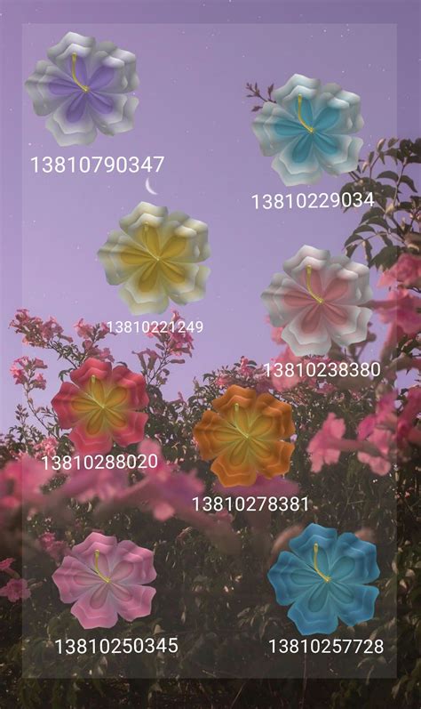 Flower Gear Code Roblox
