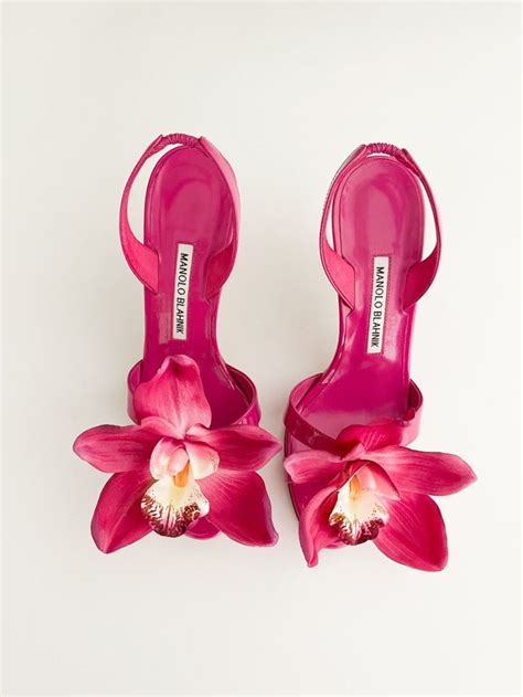 flower heels designer