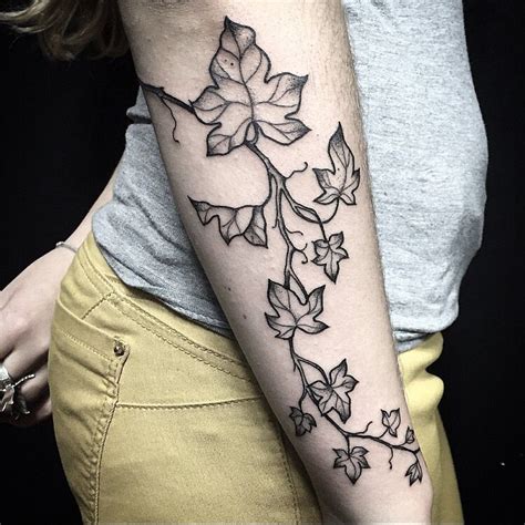 Inspirational Flower Ivy Tattoo Designs 2023
