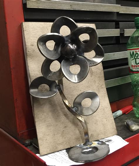 Flower Made From Washers