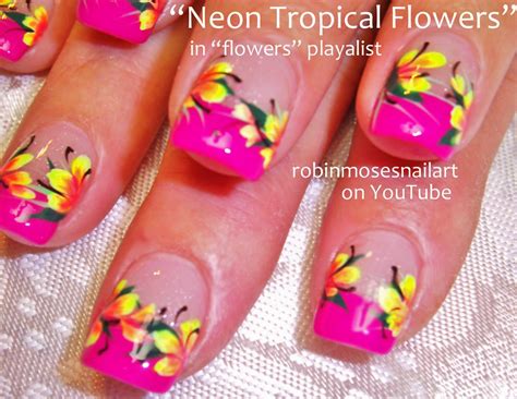 Flower Nails Neon