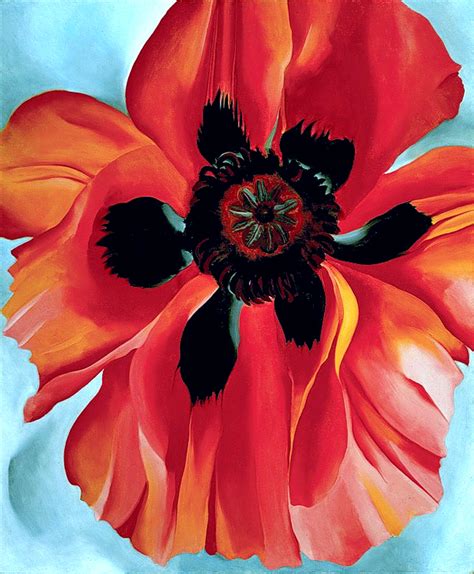 flower painting by georgia o'keeffe