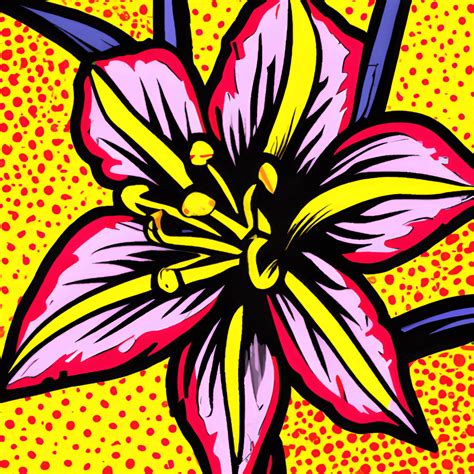 flower pop art