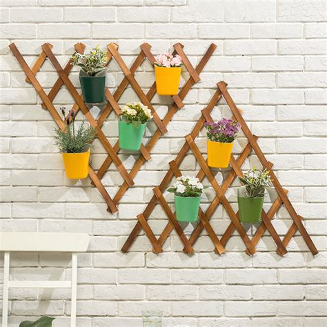 Flower Pot Wall Shelf