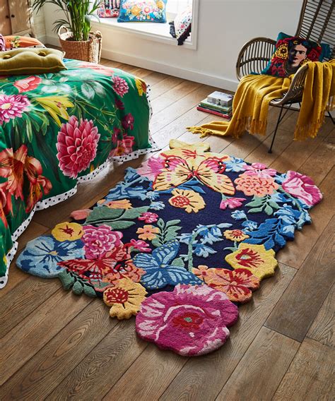 blomster.shop:flower rug for nursery