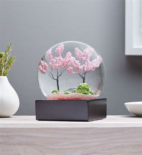 Flower Snow Globe