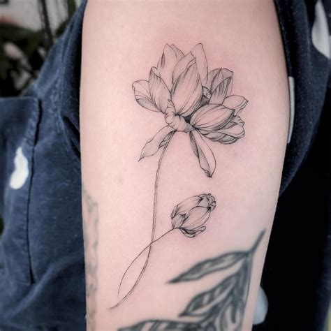 Flower Tattoos Examples