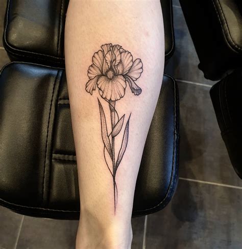 Iris Flower Tattoos Meaning