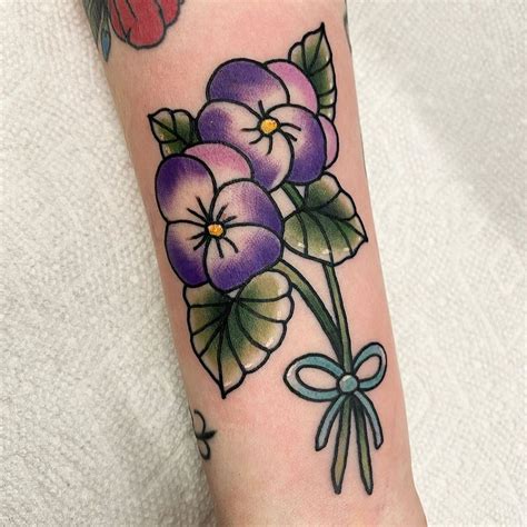 Flower Tattoos Violets