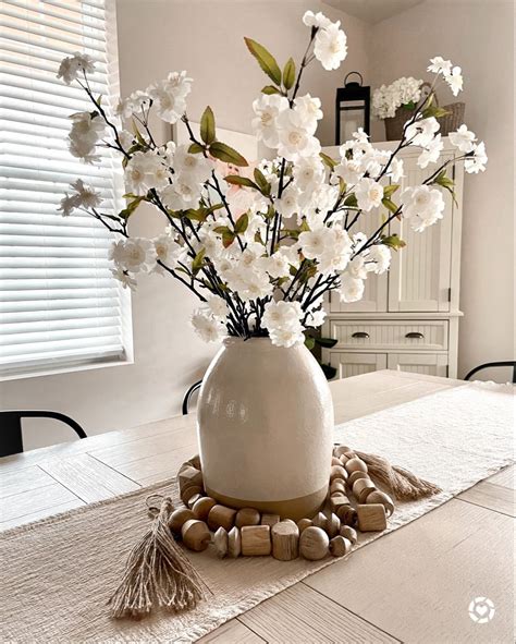 flower vase on dining table