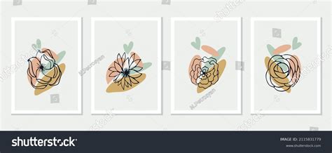 Flower Wall Art Vector