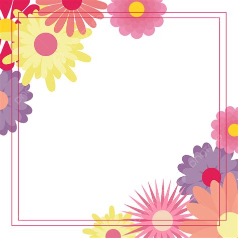 Flower Wallpaper Square