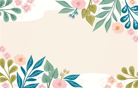 Flower Wallpaper Vector Design