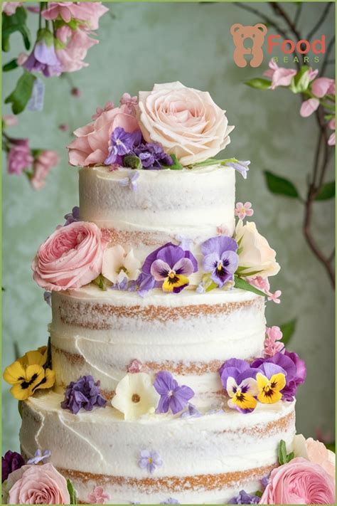 Flower Wedding Cake