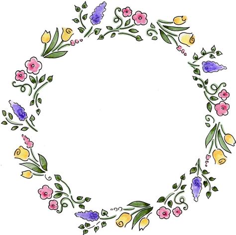 Printable Wreath Freebie Coloring and Lettering Page