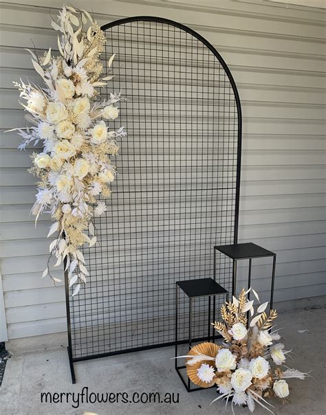 Flowers For Mesh Backdrop