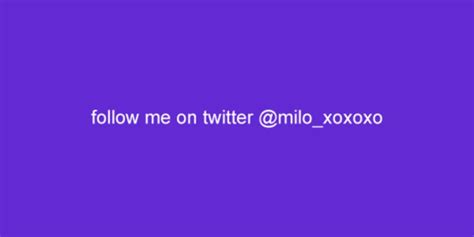 flowers milo onlyfans