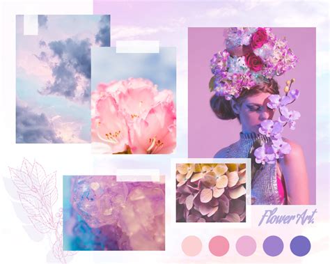 Flowers Mood Board