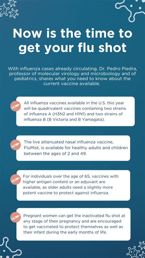 flu shot in arm