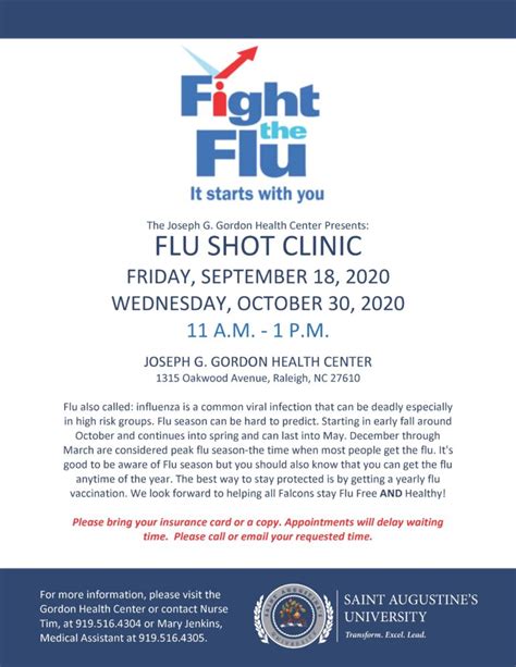flu shot for 2020