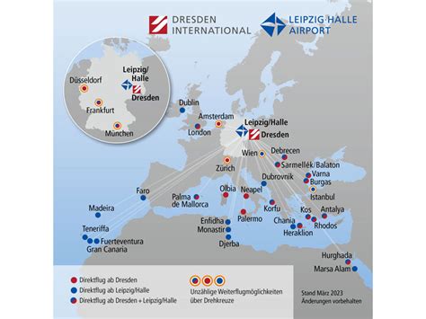 flughafen leipzig halle ziele