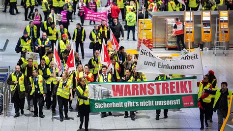 flughafen streik deutschland