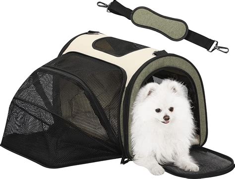 Sleepy Pod Hunde Flugtasche für die Flugkabine Schwarz bis 6 kg