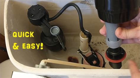 How to install a fluidmaster Universal flow and flush valve YouTube
