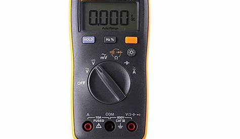 Fluke 107 Digital Multimeter Buy 600 V Palm Sized Online