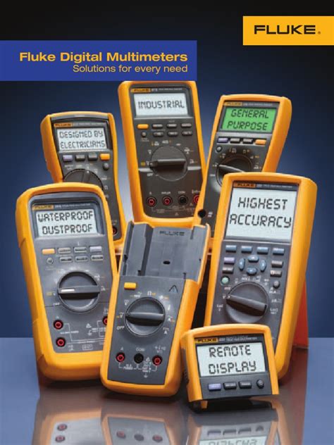 Fluke Multimeter Catalog Pdf