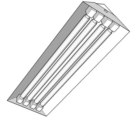 Fluorescent Lamp Drawing