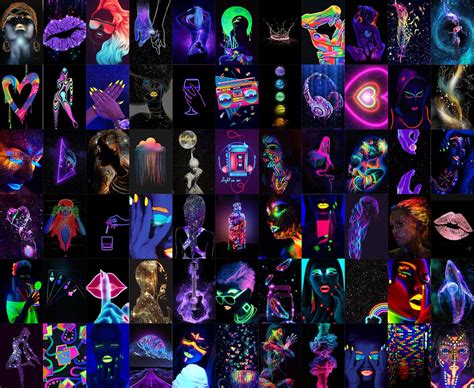 Fluorescent Wall Art Canada