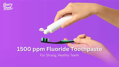 Fluoride In Toothpaste Ppm