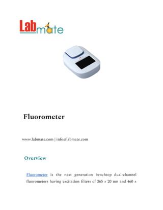 Fluorometers Def