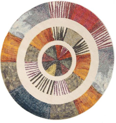 Teppich rund 40 Innendesigns mit rundem Teppich, die sehenswert sind
