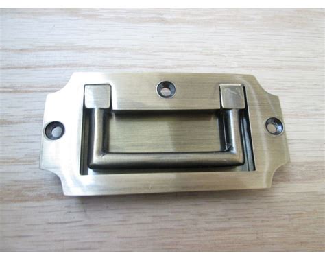 Flush Chest Handle Brass