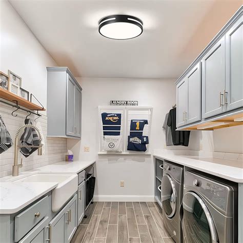 Flush Mount Laundry Room Light Fixtures