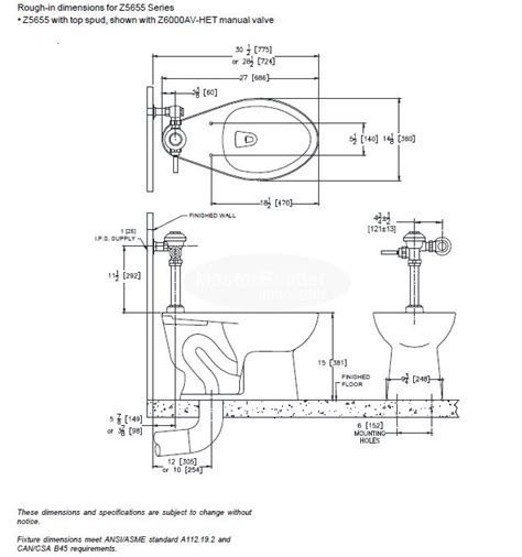 Flush Valve Height From Floor