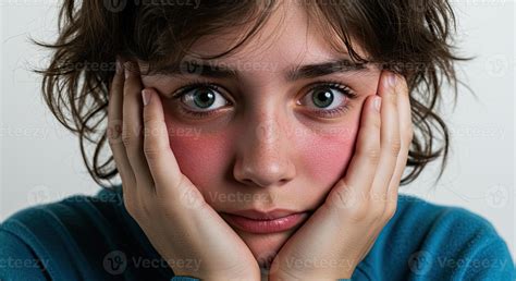 Flushed Cheeks When Anxious