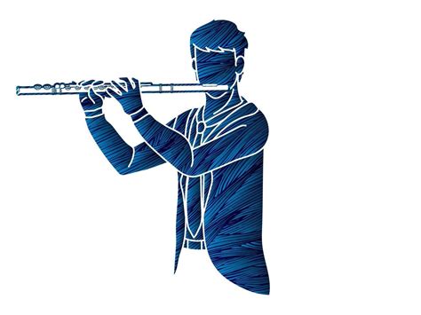 Flute Player Logo