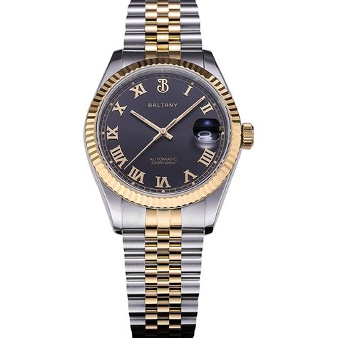 Fluted Bezel Automatic Watch
