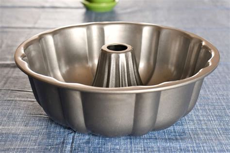 Red HeartShaped NonStick Fluted Tube Pan, 8Inch Wilton