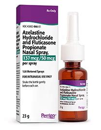 fluticasone propionate and azelastine