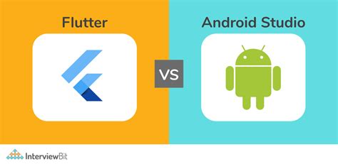 flutter and android studio difference