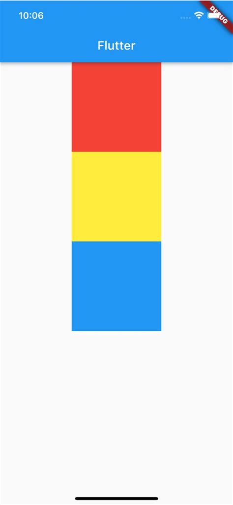 Flutter Column Center Not Working