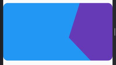Flutter Container Custom Shape