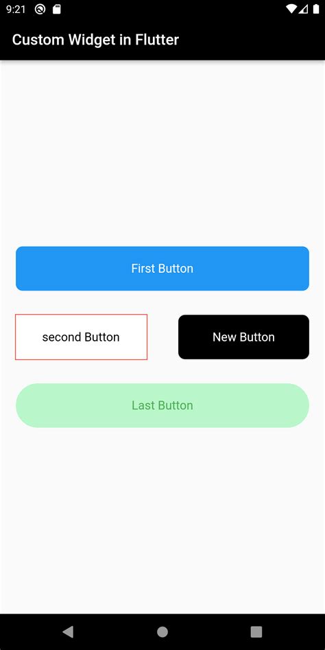 Flutter Custom Widget Example