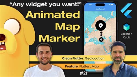 flutter google map marker animation