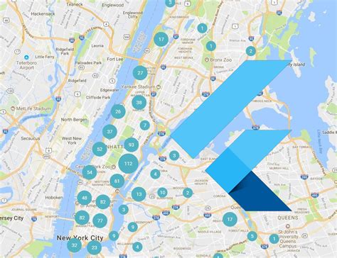 flutter google map marker cluster
