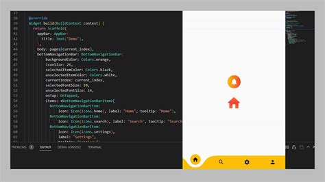 flutter icon code